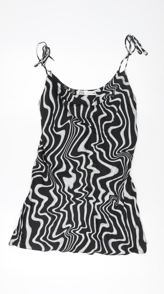 Womens UK Size XL Zara Multicoloured Camisole Tank