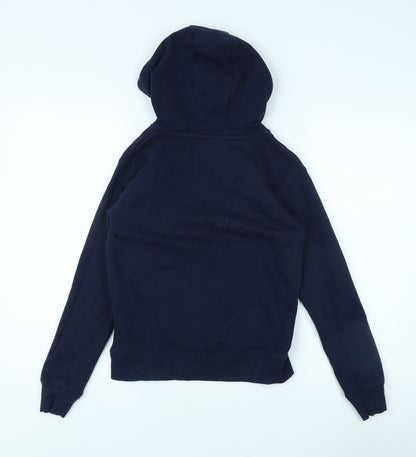 Jack Wills Girls Blue Pullover Hoodie 10-11 Years