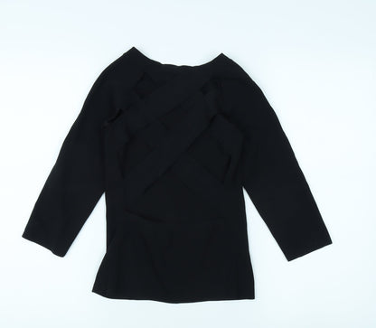 Womens UK Size 8 River Island Black  Blouse