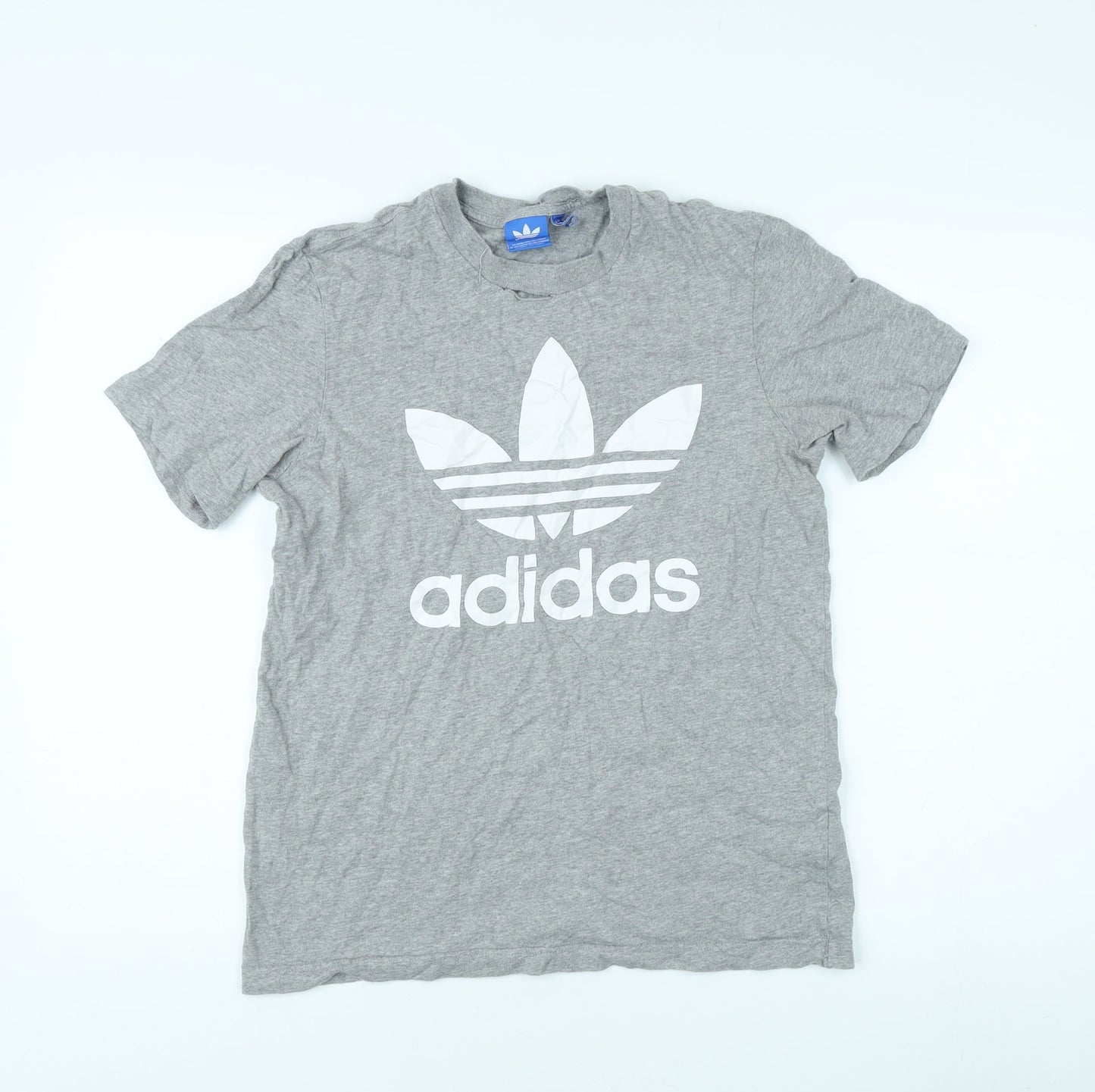 Unisex Adults UK Size S adidas Grey  T-Shirt