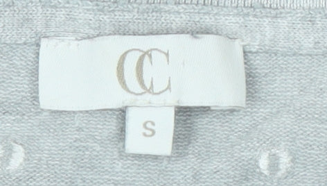 Womens UK Size S CC Grey Pullover Jumper