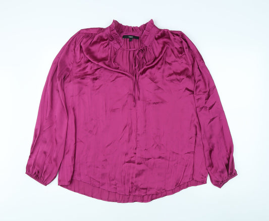 Womens UK Size 14 NEXT Purple  Blouse