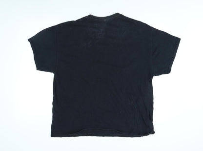 Looney Tunes Men's Black Graphic T-Shirt L