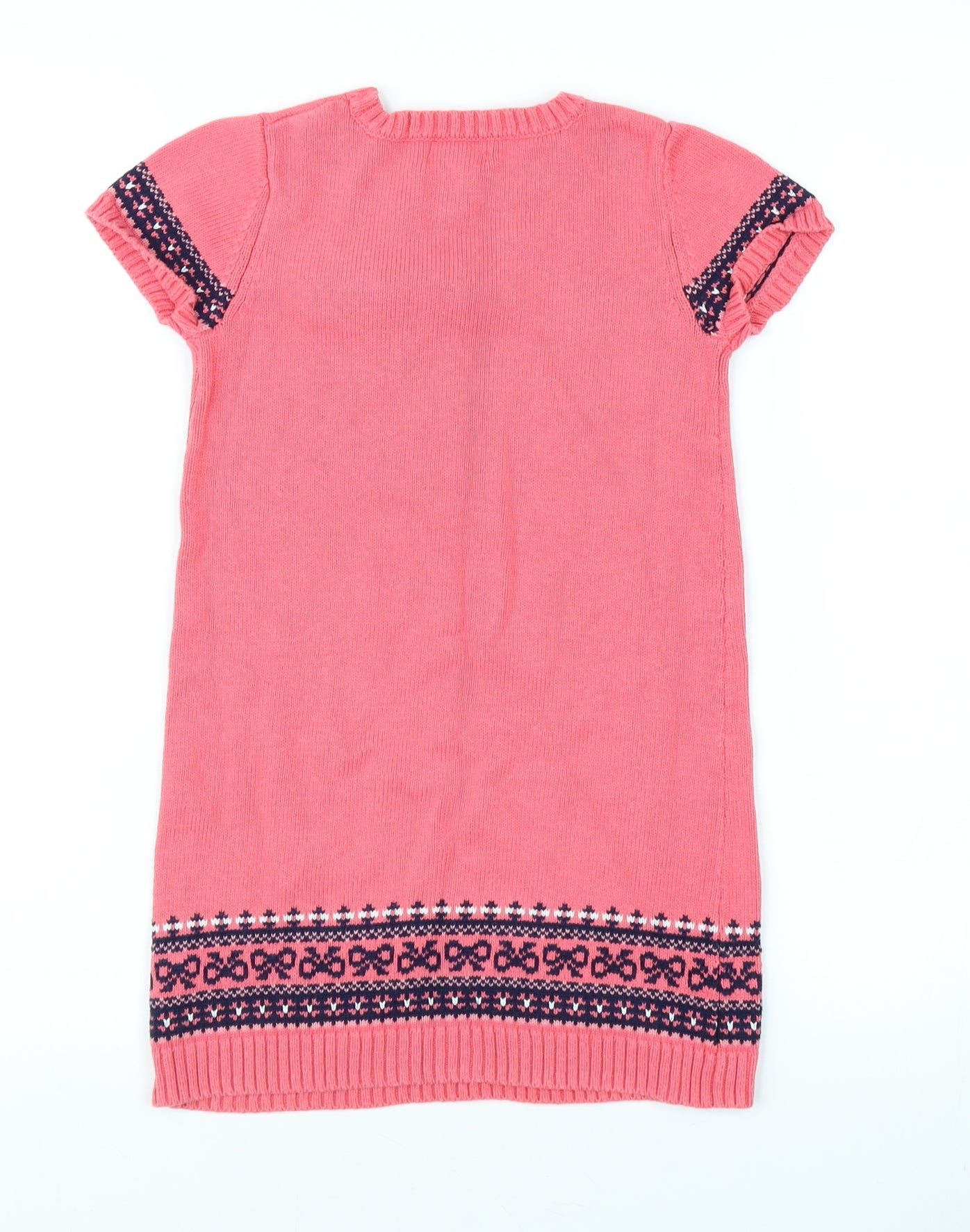 Striking Violet Girls Pink Short Sleeve Dress 4-5 Years