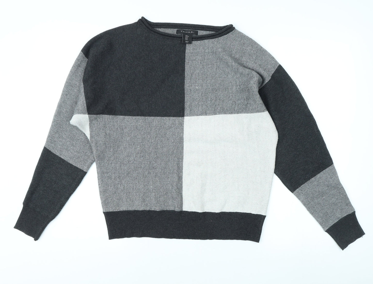 Womens UK Size S Tahari Multicoloured Pullover Jumper