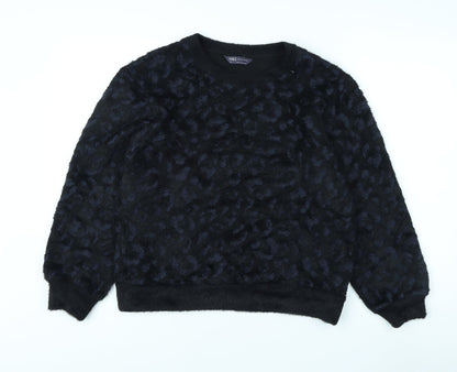 Womens UK Size XS Marks and Spencer Black Pullover Jumper