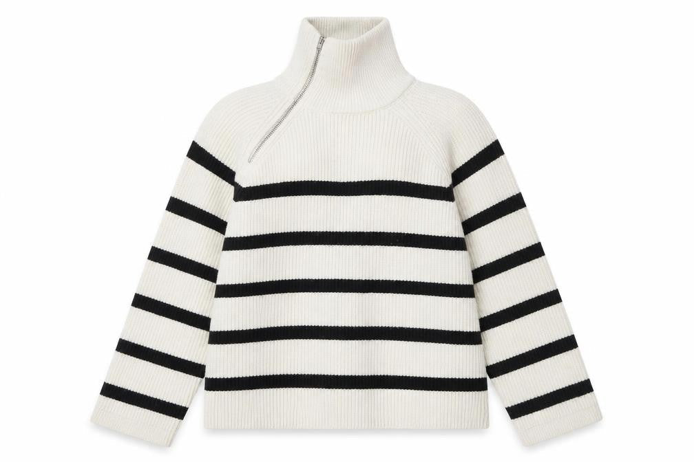 Womens UK Size M Zara Beige Pullover Jumper