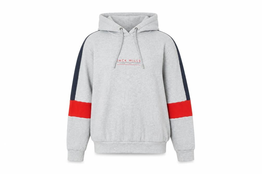 Womens UK Size 10 Jack Wills Grey Pullover Hoodie