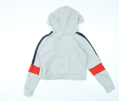 Womens UK Size 10 Jack Wills Grey Pullover Hoodie