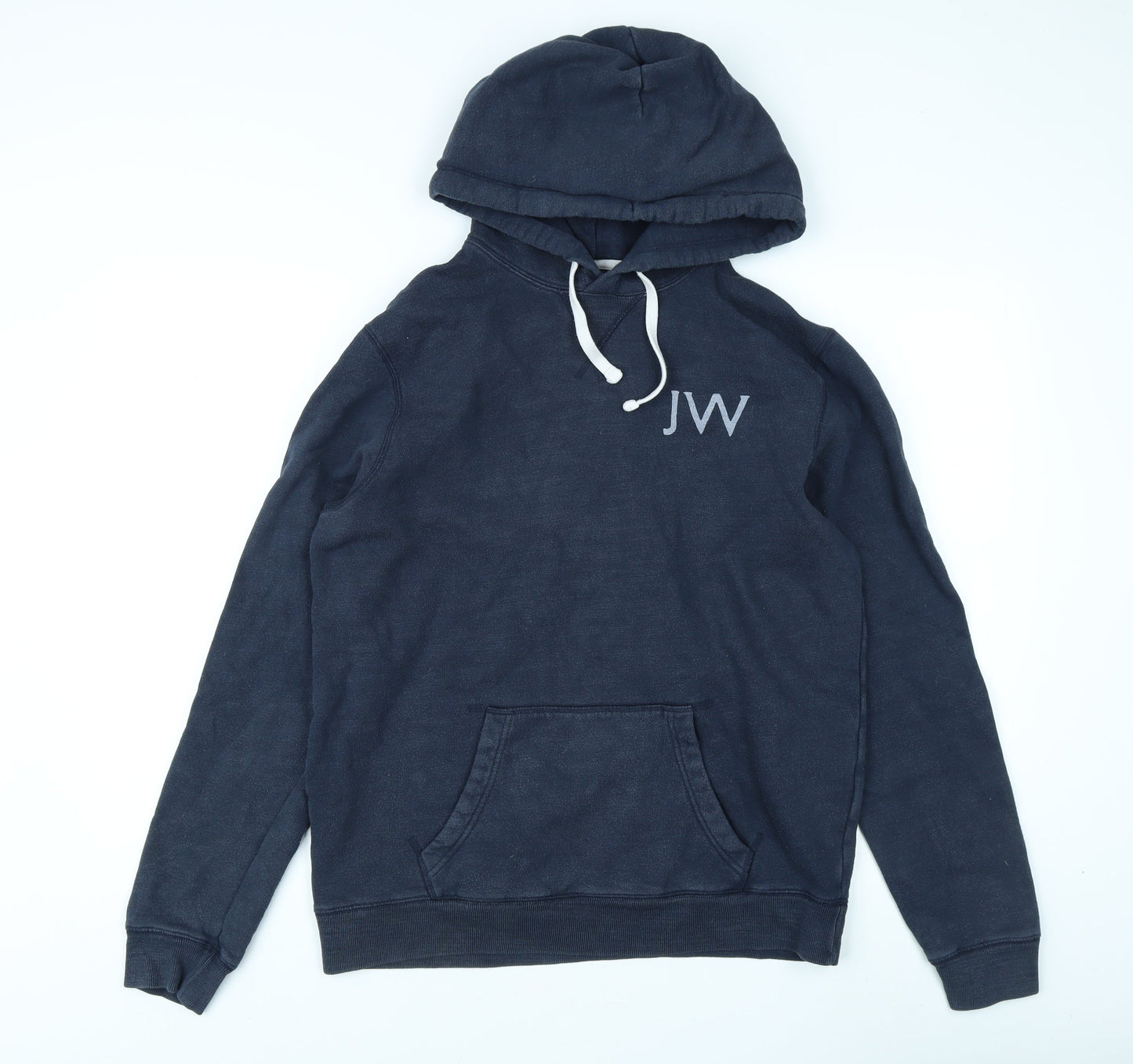 Mens UK Size M Jack Wills Blue Pullover Hoodie