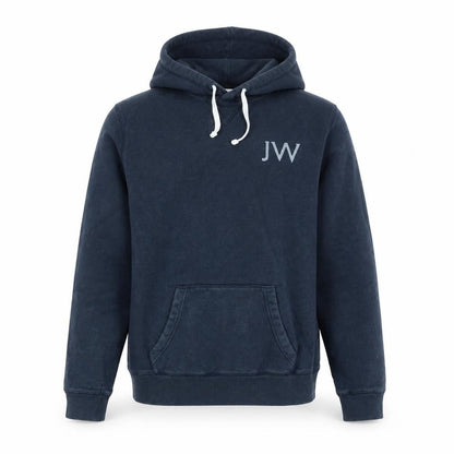 Mens UK Size M Jack Wills Blue Pullover Hoodie