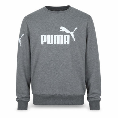 Mens UK Size M PUMA Grey Pullover Sweatshirt