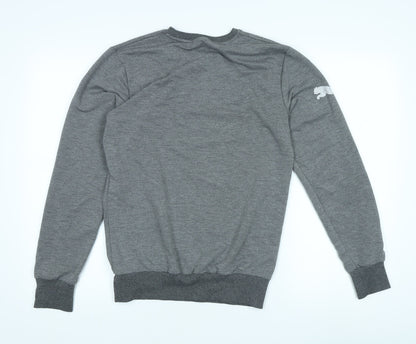 Mens UK Size M PUMA Grey Pullover Sweatshirt