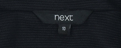 Womens UK Size 10 NEXT Black Basic Jacket
