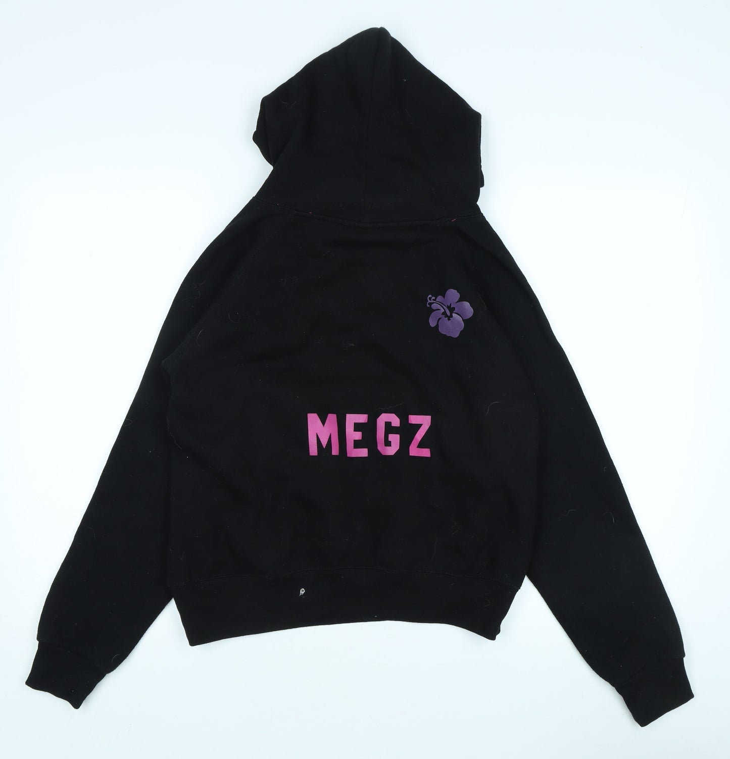 No Worries Unisex Black Hoodie M/L Graphic Logo