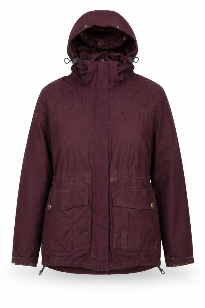 Womens UK Size 10 Mountain Warehouse Purple Rain Coat
