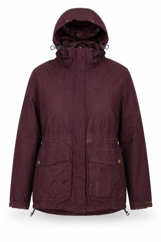 Womens UK Size 10 Mountain Warehouse Purple Rain Coat