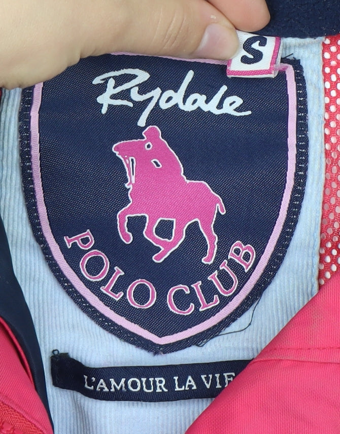 Rydale Women's Pink Basic Jacket S, Full Zip Casual