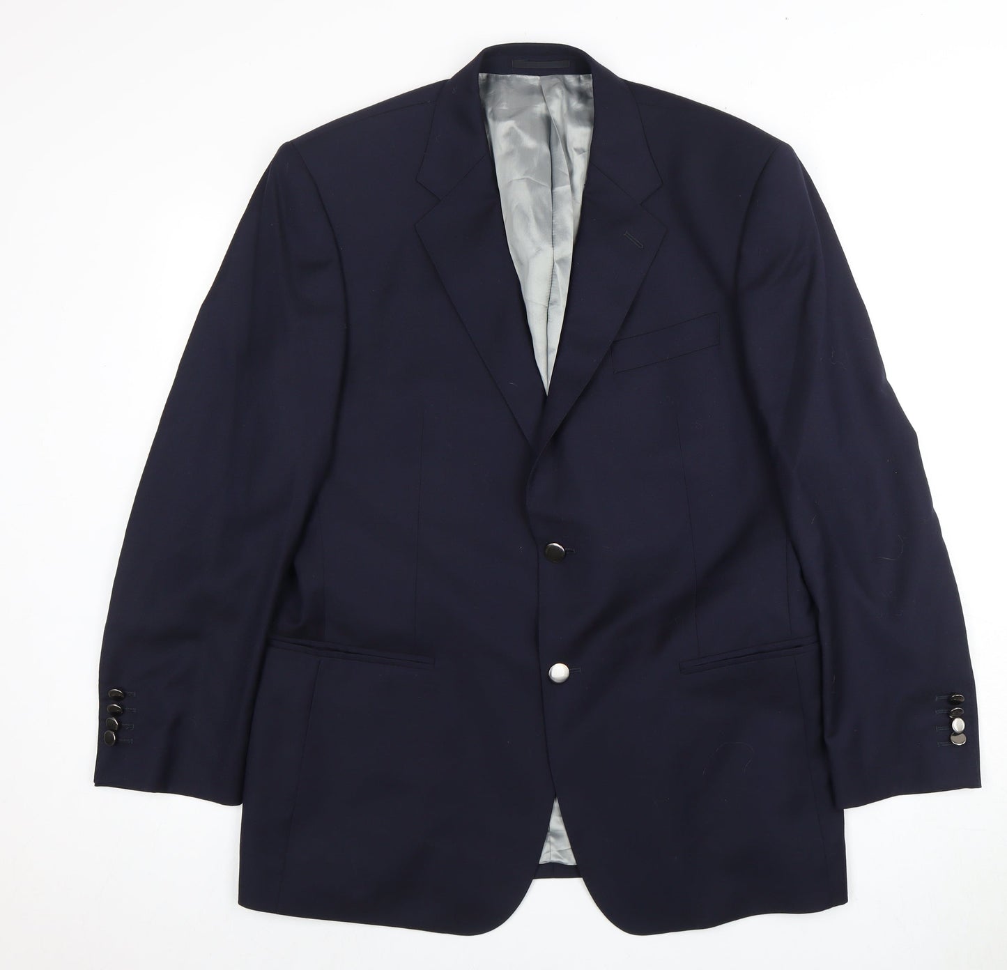 Austin Reed Men's Blue Jacket, 42S, Single-Breasted
