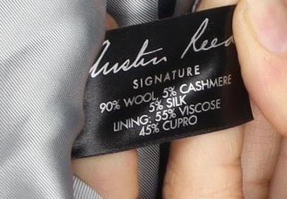 Austin Reed Men's Blue Jacket, 42S, Single-Breasted