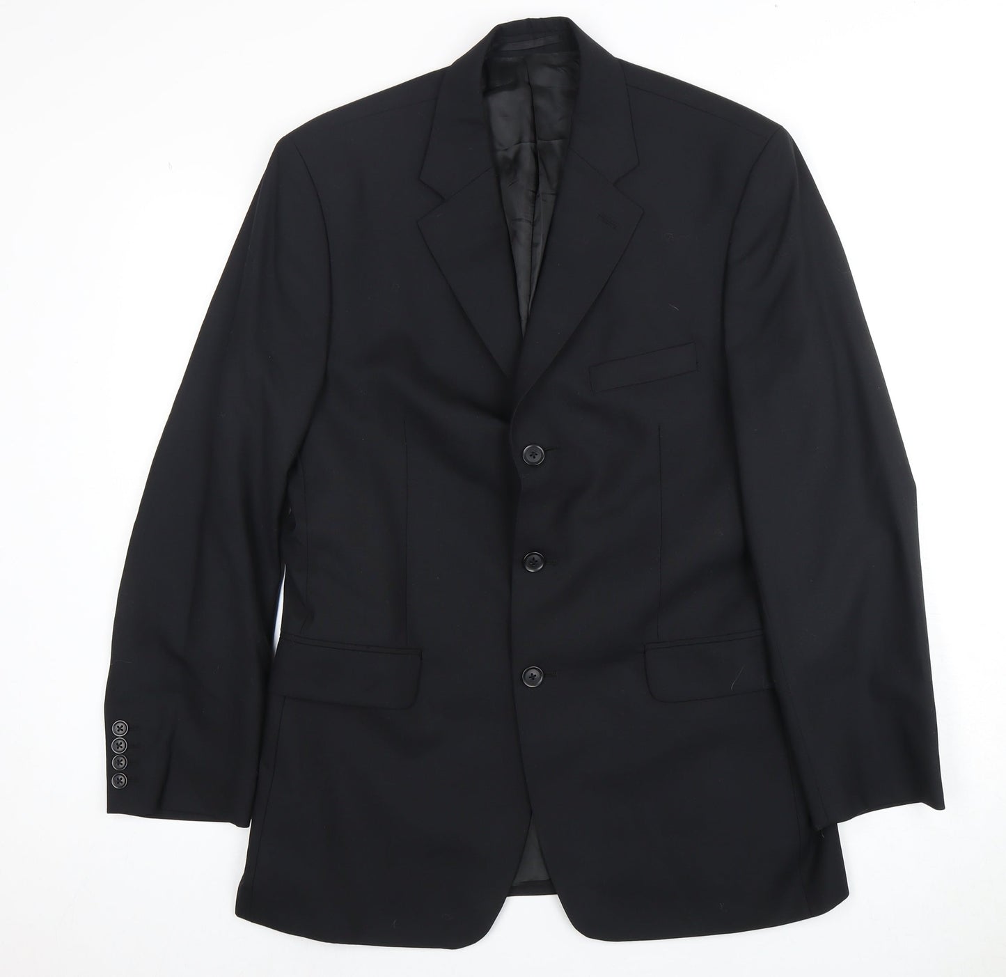 Austin Reed Men's Black Blazer 40R Formal
