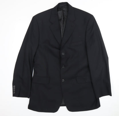 Austin Reed Men's Black Blazer 40R Formal