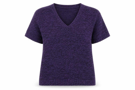 Womens UK Size 14 Alexon Purple Pullover Jumper
