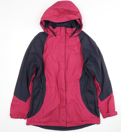 Womens UK Size 12 Peter Storm Pink Parka Jacket