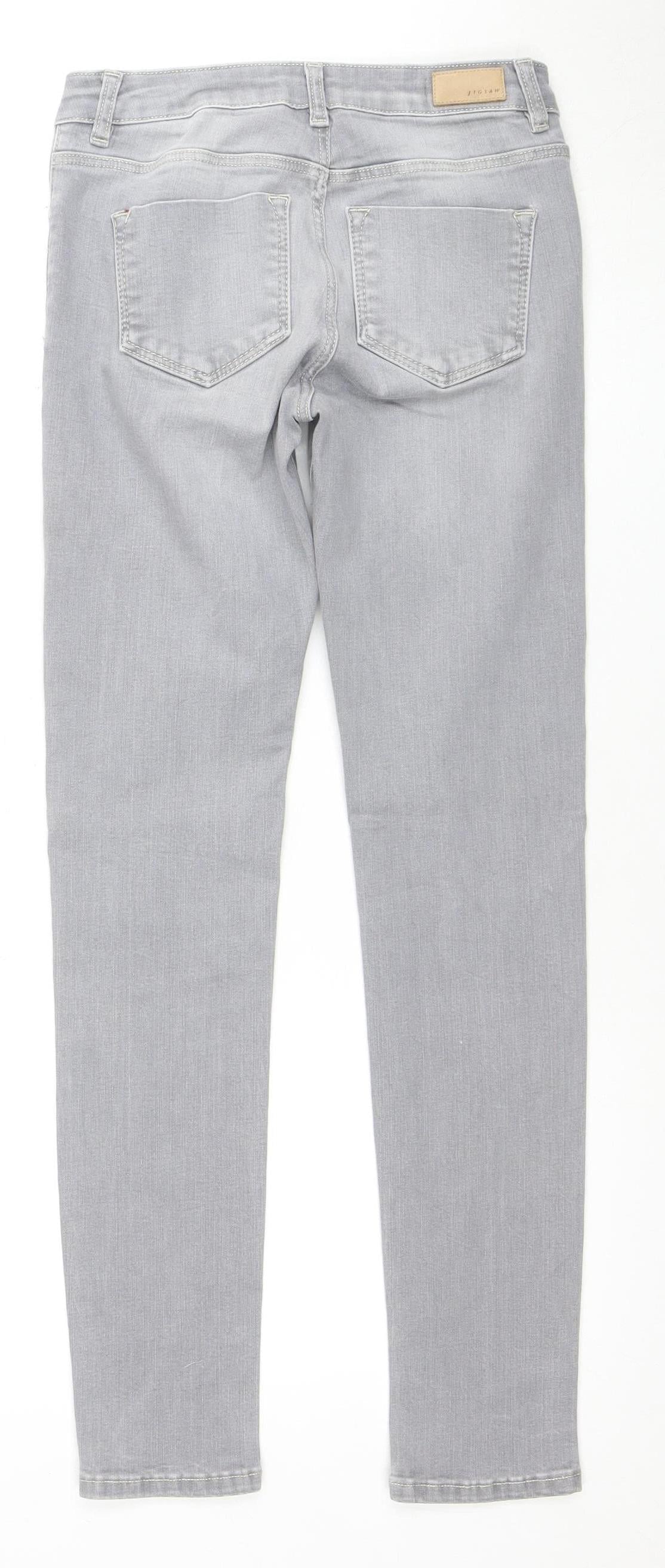 Richmond Women's Grey Skinny Jeans Size 26 Stretch Denim