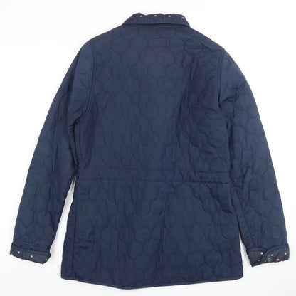 Womens UK Size 10 Regatta Blue Quilted Coat