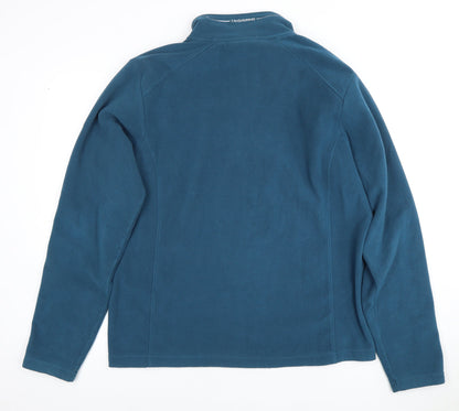 Mens UK Size L Craghoppers Blue 1/2 Zip Sweatshirt
