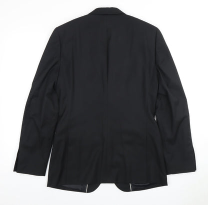 Mens UK Size 36 White Label Regular Black Suit Jacket
