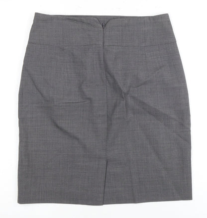 Banana Republic Women's Grey Pencil Skirt, Size 16 Petite