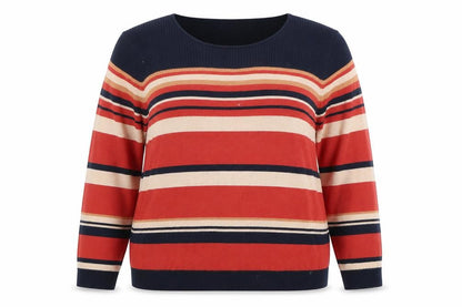 Womens UK Size 18 Eastex Multicoloured Pullover Jumper