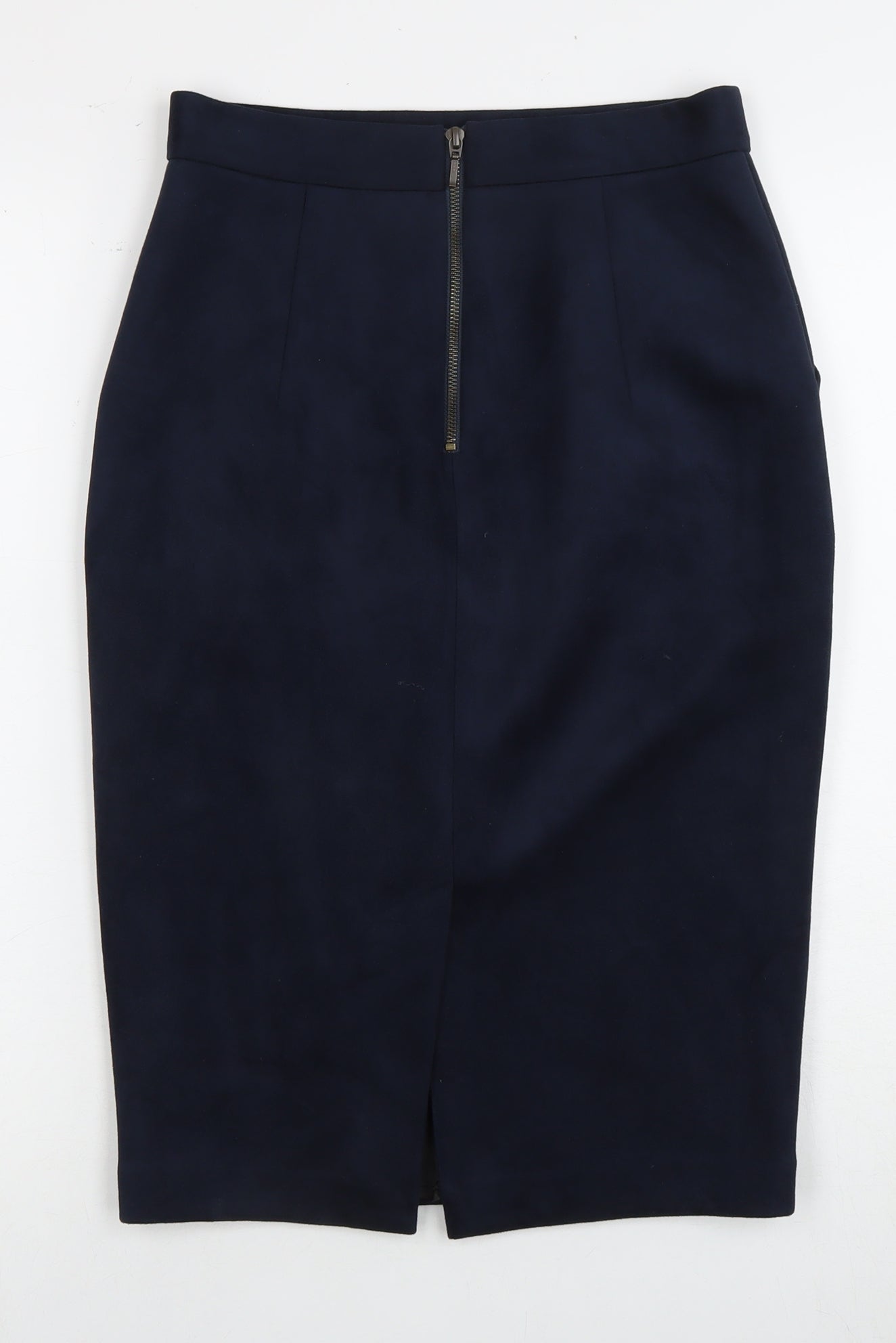 Sheike Women's Black Pencil Skirt Size 10 with Zip Accent