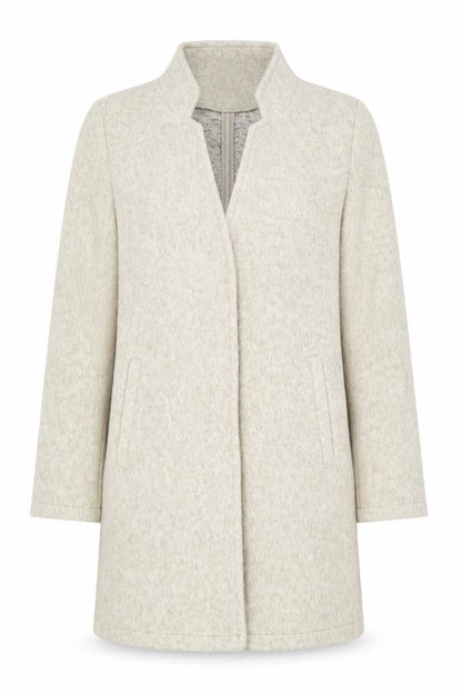 Womens UK Size M VERO MODA Grey Overcoat