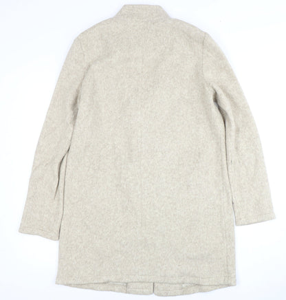 Womens UK Size M VERO MODA Grey Overcoat