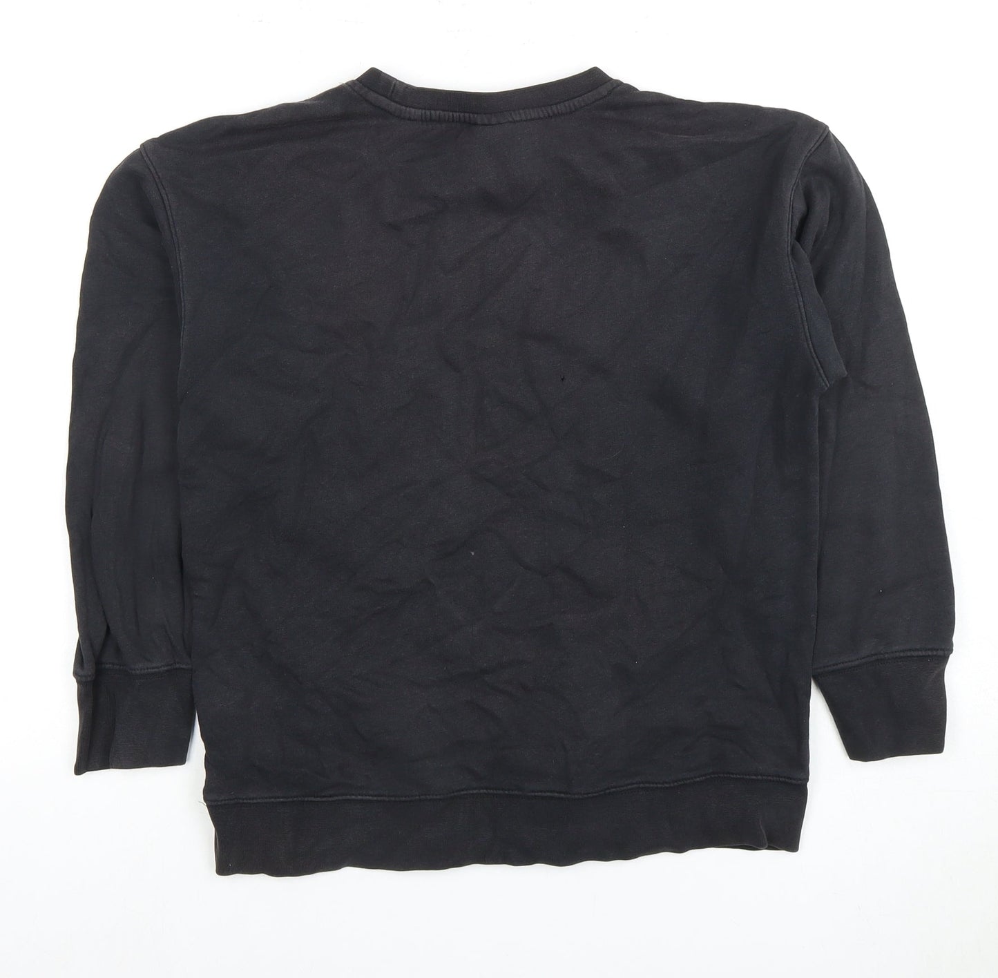 Nike Boys Black Pullover Sweatshirt L Casual Sportswear