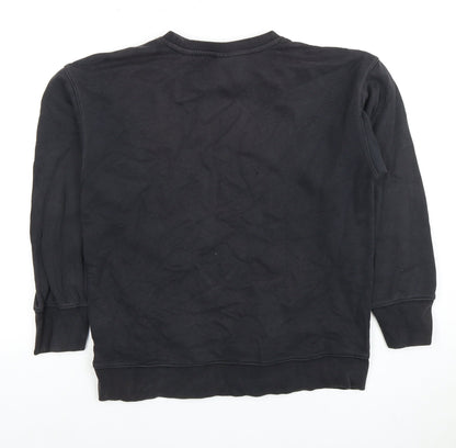 Nike Boys Black Pullover Sweatshirt L Casual Sportswear