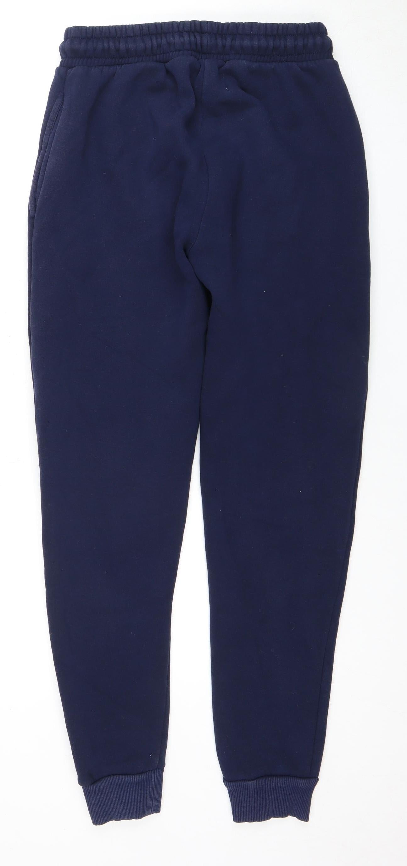 Justhype Men's Blue Jogger Trousers, Size M