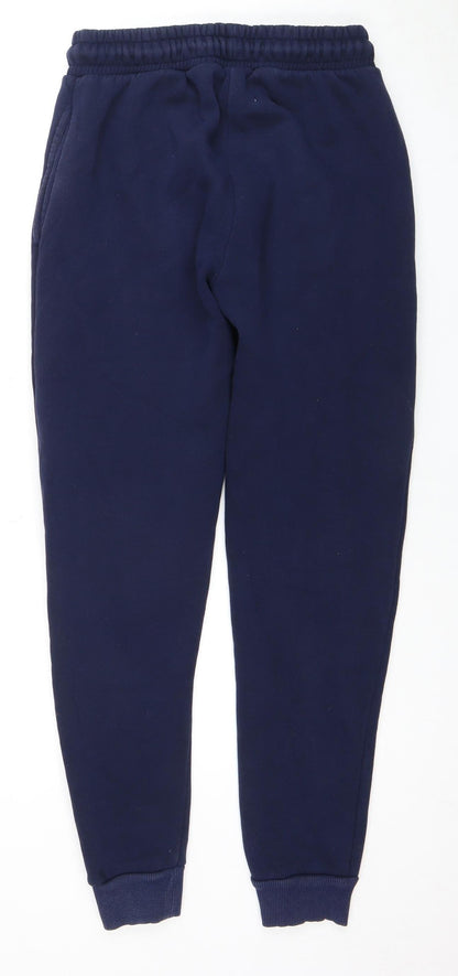 Justhype Men's Blue Jogger Trousers, Size M