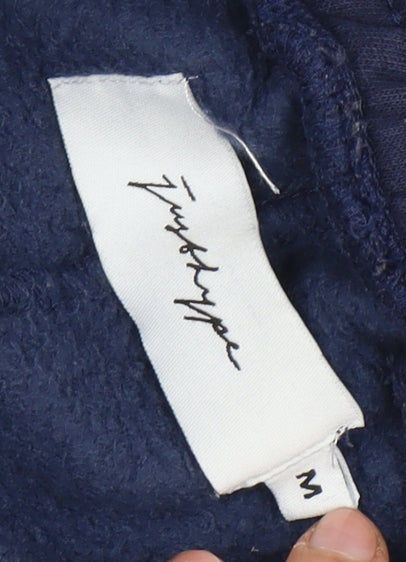 Justhype Men's Blue Jogger Trousers, Size M