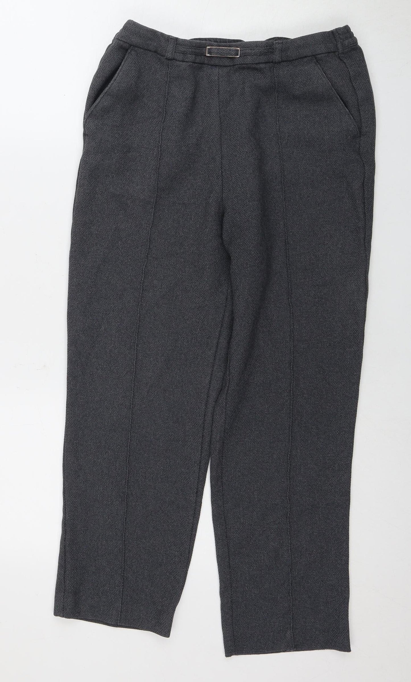Womens UK Size 10 Honor Millburn Regular Fit  Grey Trousers