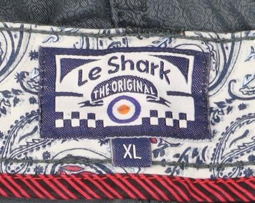 Le Shark XL Men's Green Chino Shorts