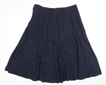 Autonomy Women's Blue Flare Skirt Size 14