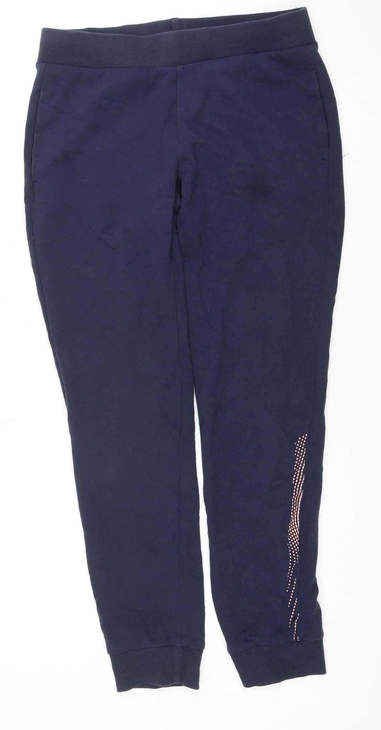 Decathlon Girls Blue Jogger 12-13 Years Activewear