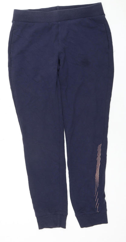 Decathlon Girls Blue Jogger 12-13 Years Activewear