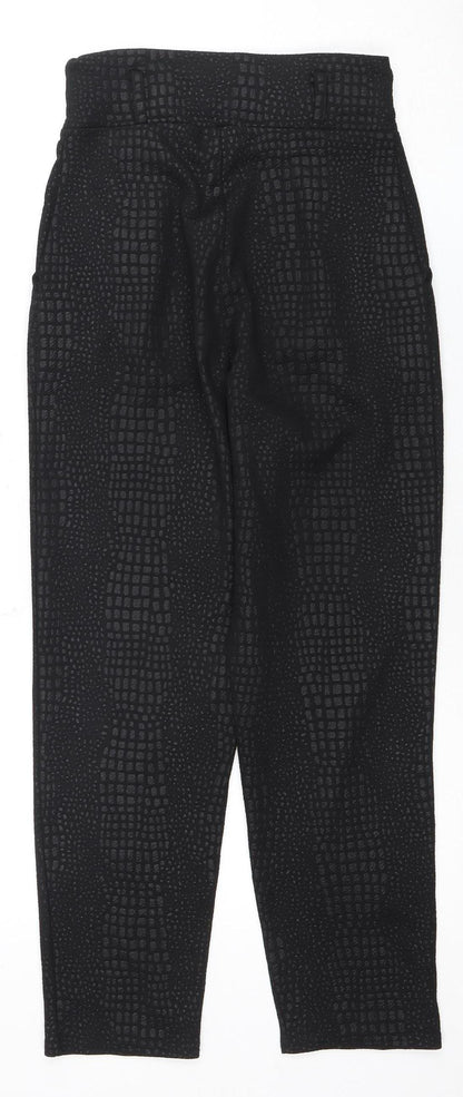 Womens UK Size 6 PRETTYLITTLETHING   Black Trousers