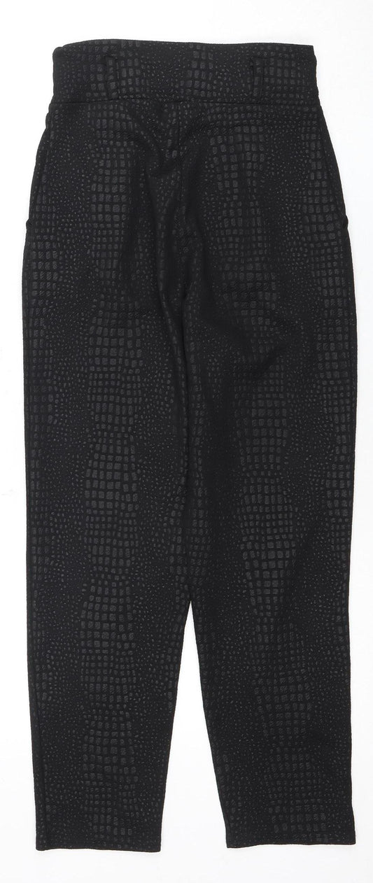 Womens UK Size 6 PRETTYLITTLETHING   Black Trousers