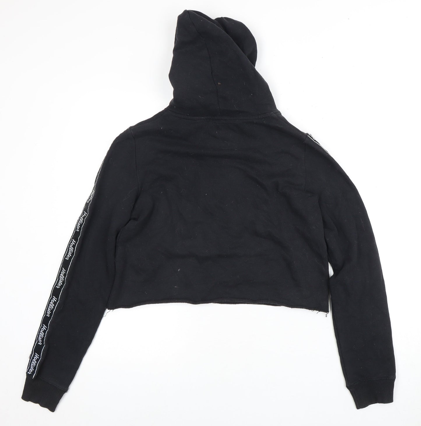 Hollister Women's Black Pullover Hoodie - S
